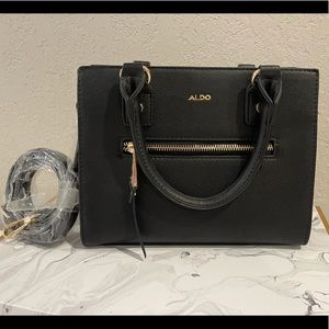 NWT Aldo Black Leather Handbag